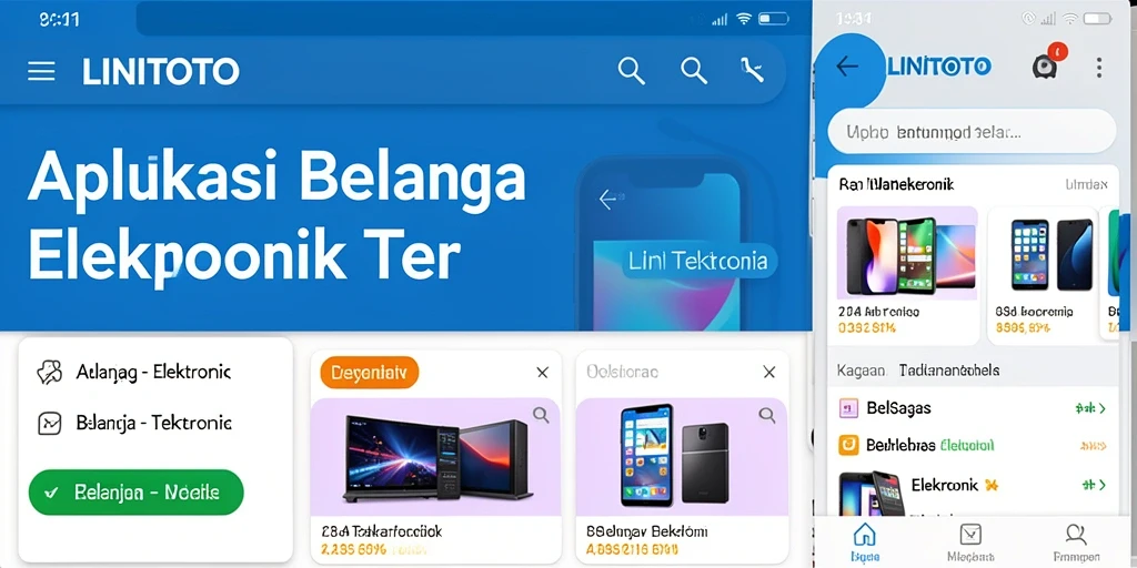Tampilan antarmuka LINITOTO yang ramah pengguna.
