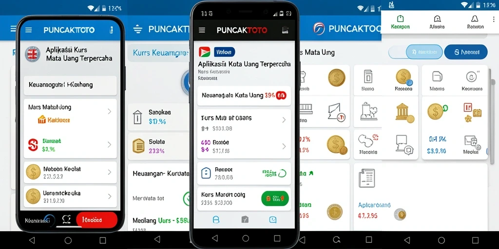 Tampilan antarmuka PUNCAKTOTO yang sederhana dan informatif.